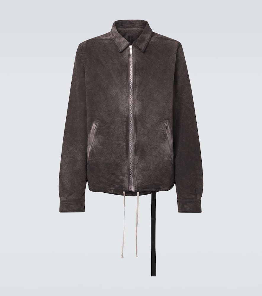 Rick Owens Drkshdw Cotton Blouson In Gray