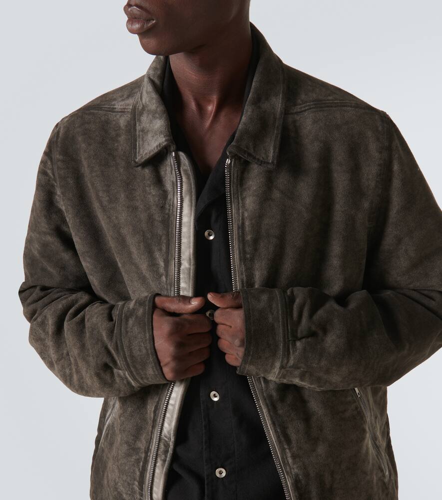 Rick Owens Drkshdw Cotton Blouson In Gray