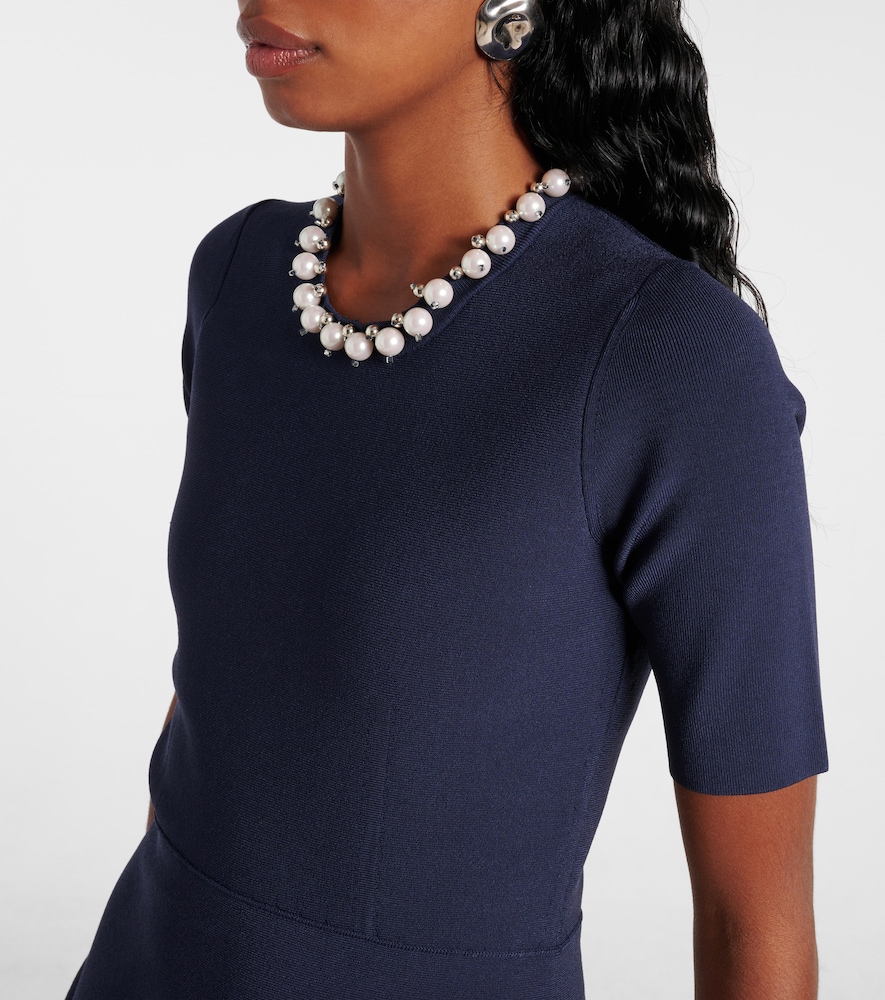  Monique Lhuillier Monique Lhuillier Verziertes Minikleid 