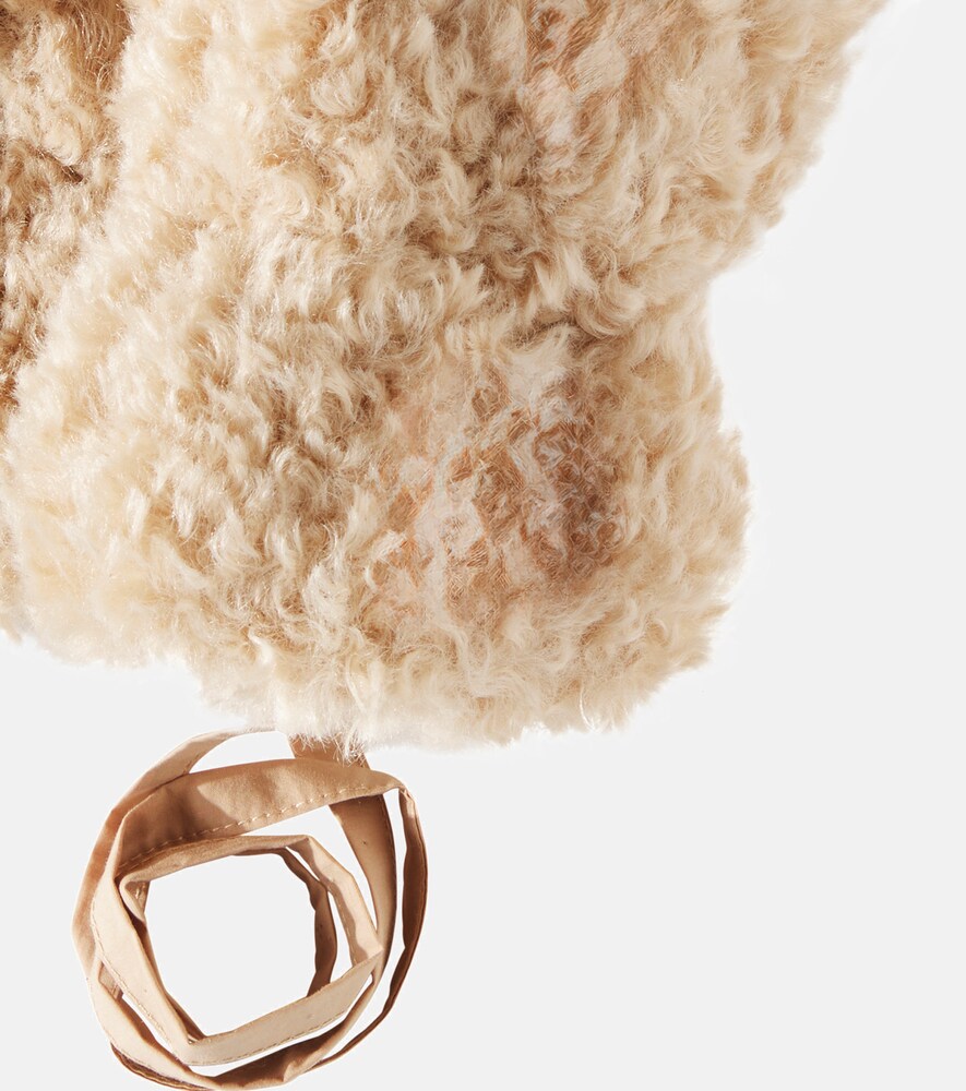  Jellymallow Jellymallow Fäustlinge Aus Faux Shearling 