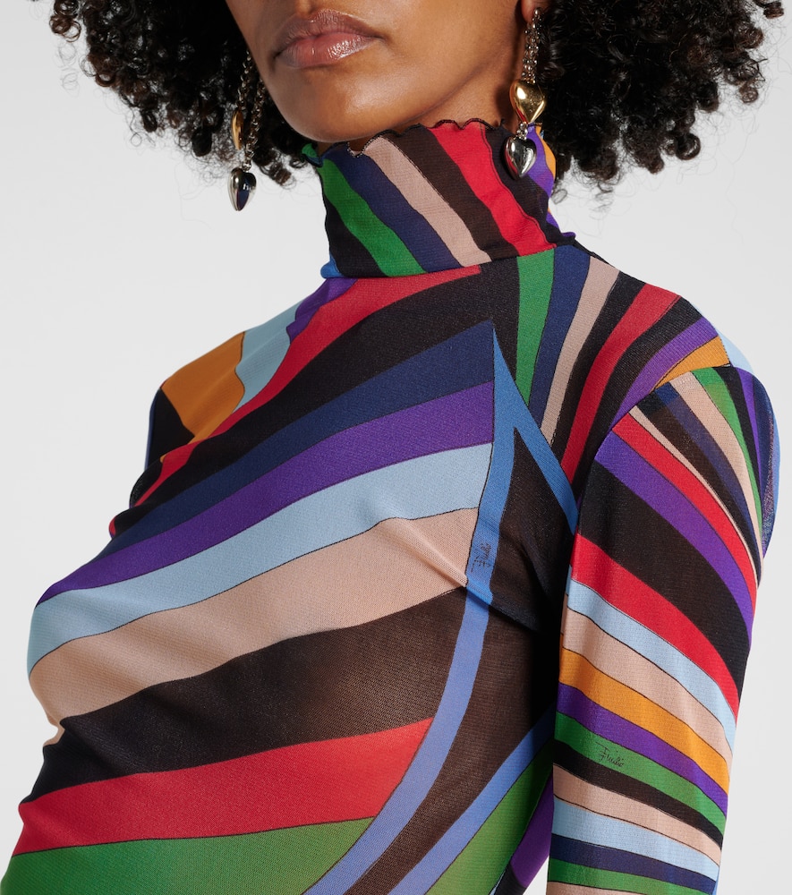 Pucci Iride-print Top In Multicoloured