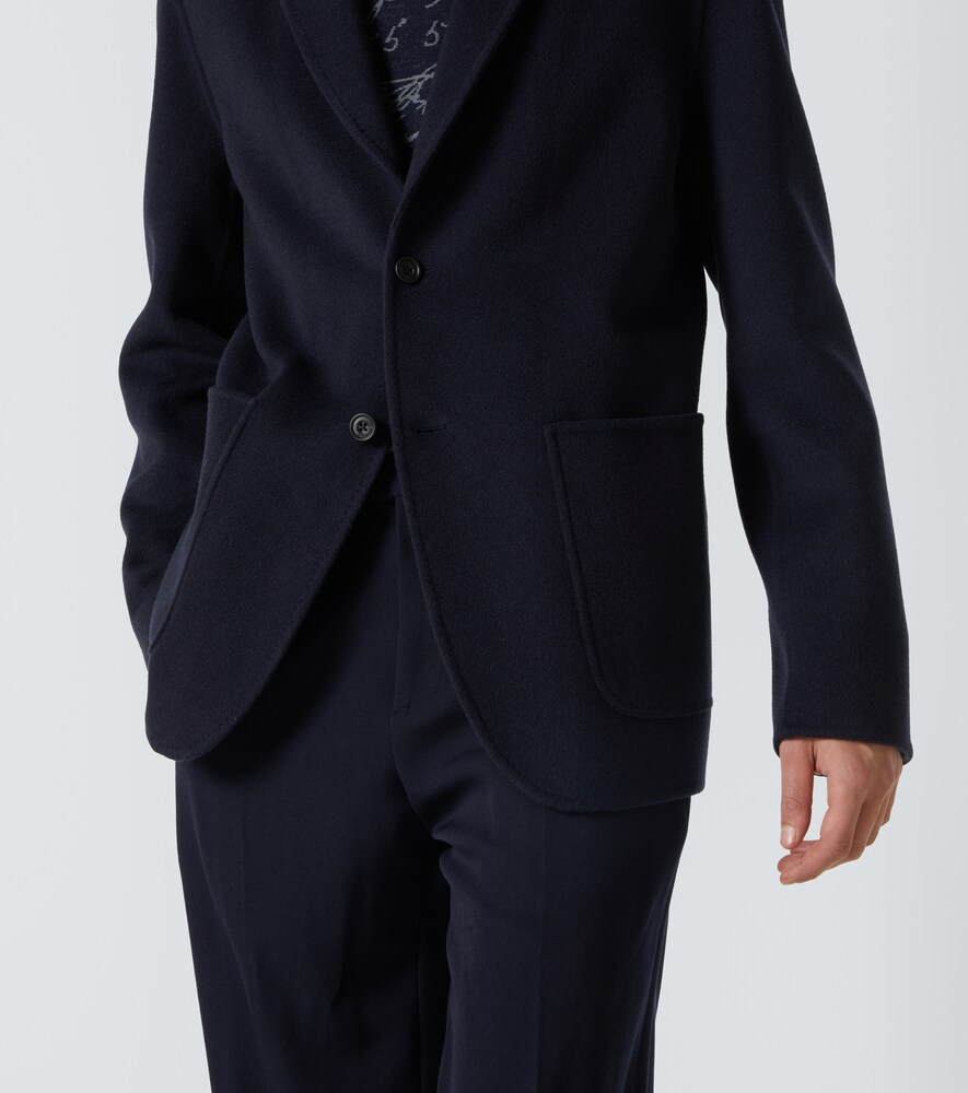 Scritto Reversible Wool And Cashmere Blazer