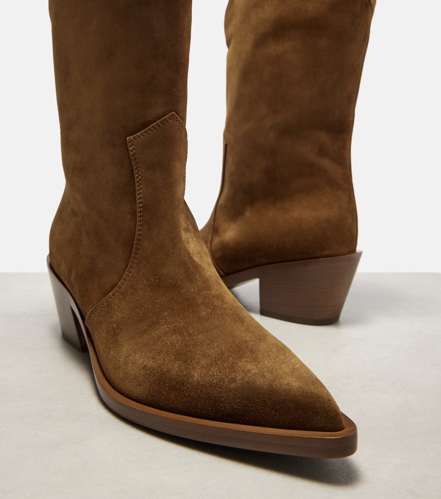 Western 45 Suede Booties
