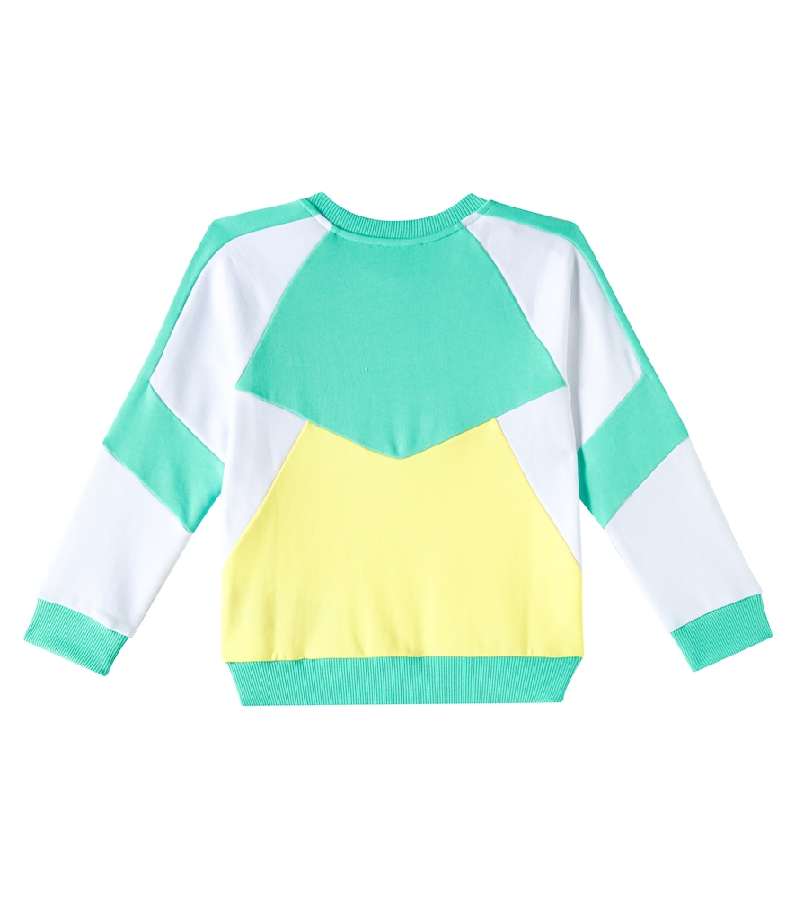  Balmain Kids Balmain Kids Logo Printed Cotton Jersey Sweatshirt 