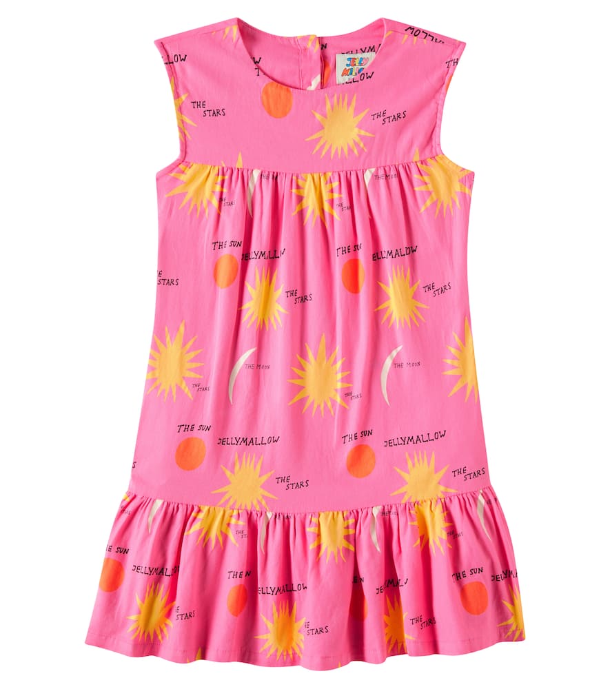 Jellymallow The Star Cotton Dress In Pink