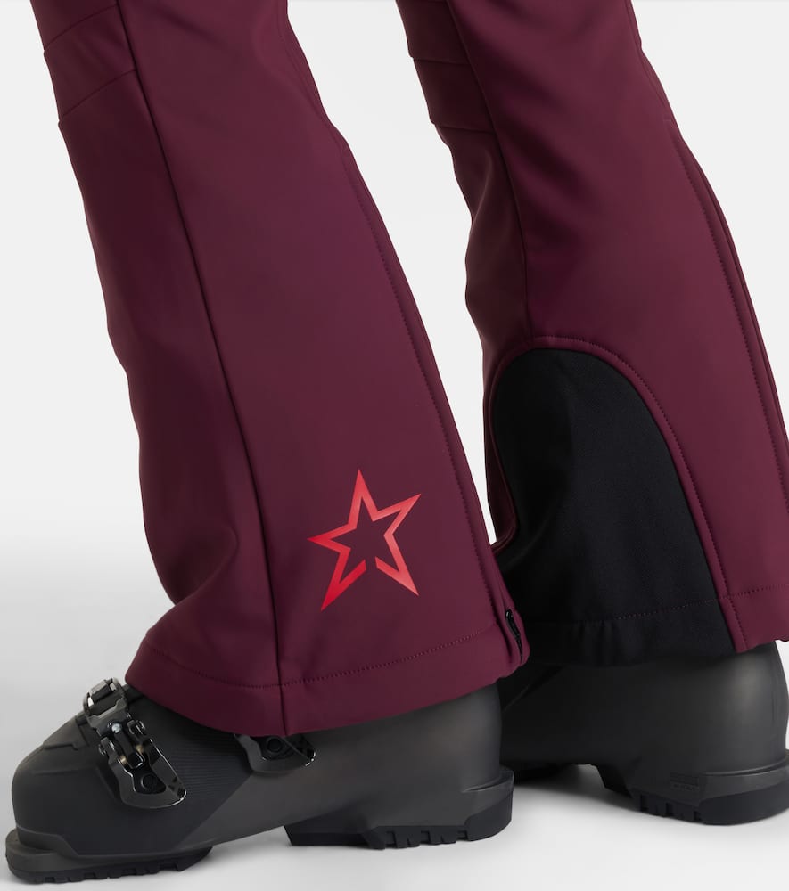 Perfect Moment Aurora High-rise Ski Pants In Burgundy