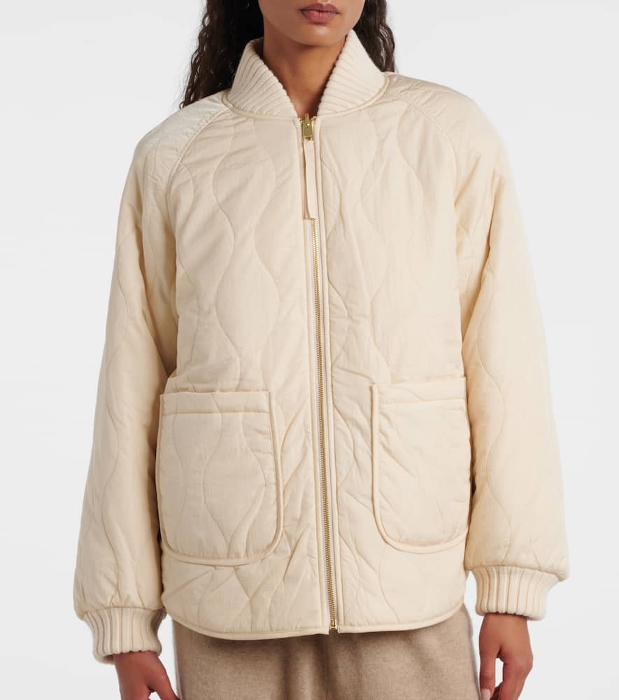 Varley Serina Reversible Jacket In Brown