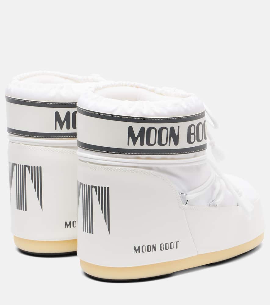 Moon Boot Icon Logo-print Padded Boots In White