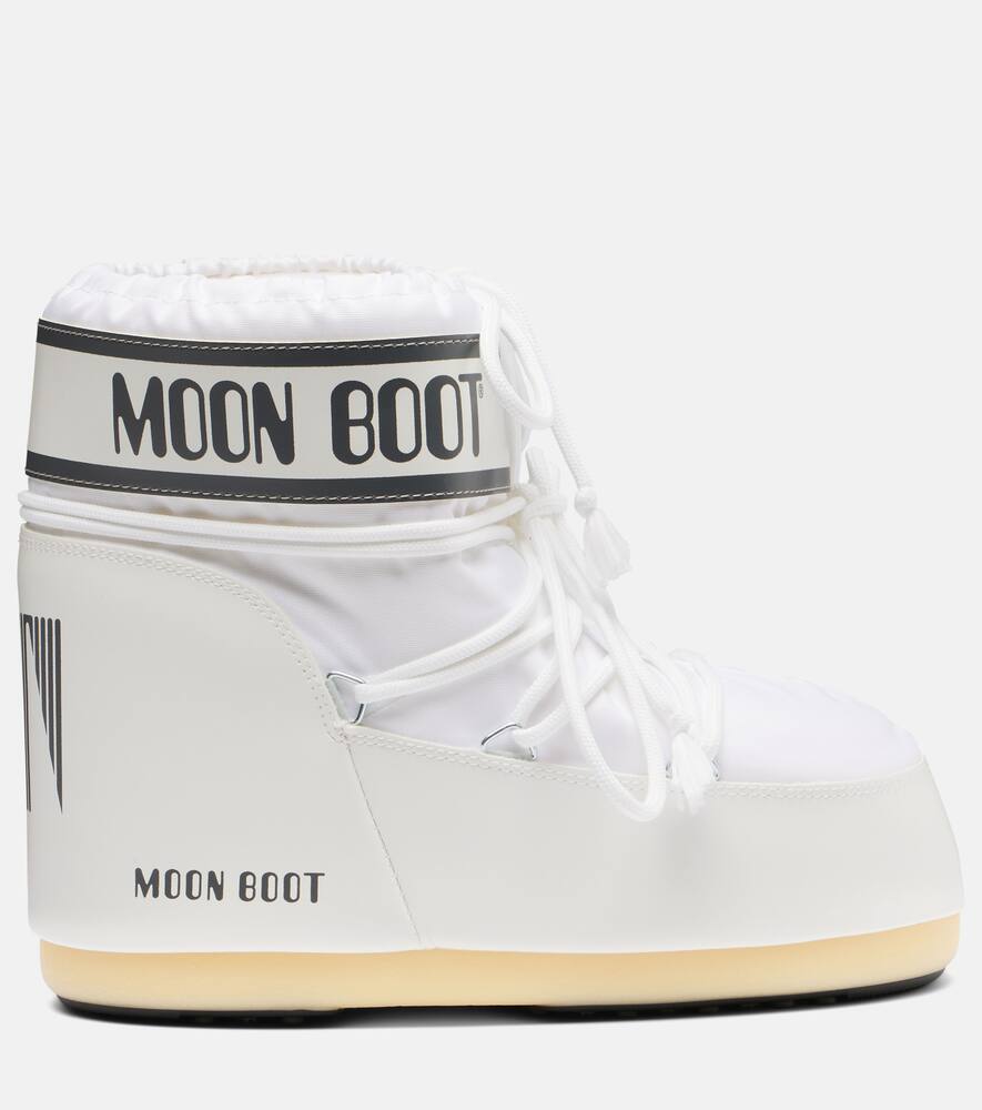 Moon Boot Icon Logo-print Padded Boots In White