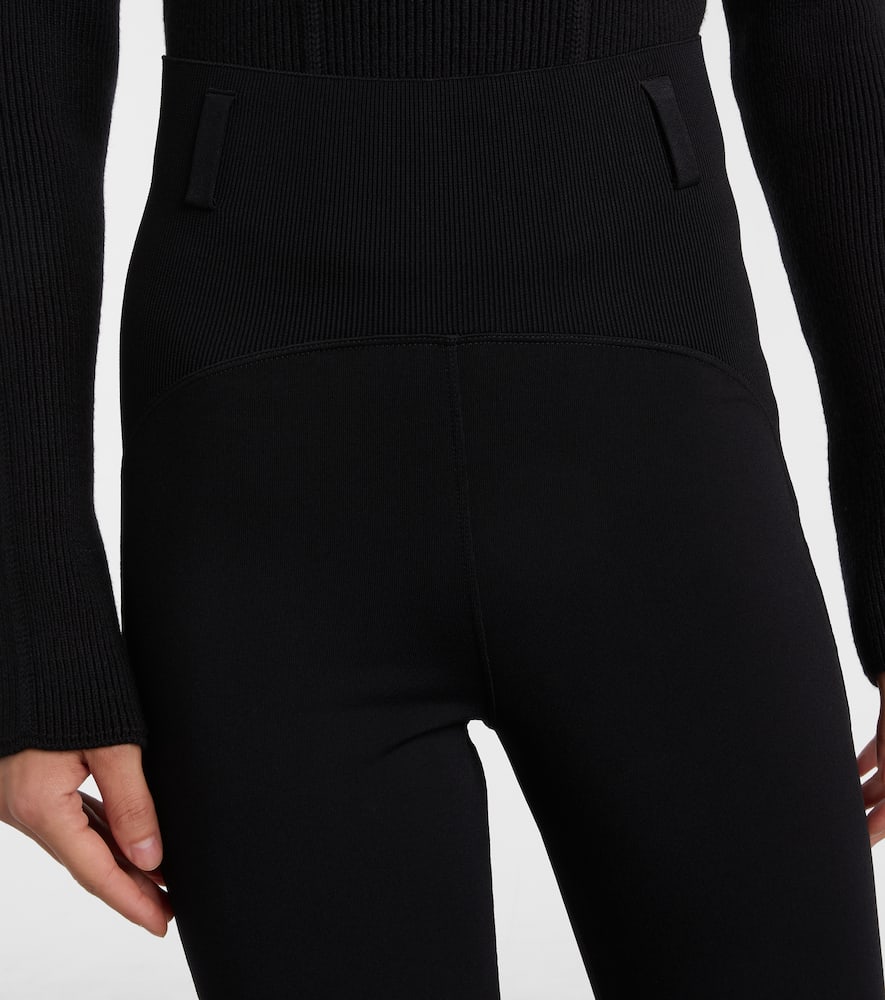 Alaïa High-rise Leggings In Black