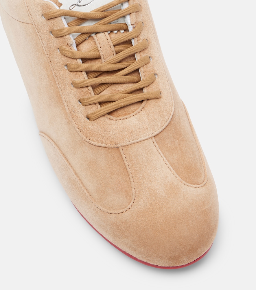  Christian Louboutin Christian Louboutin Eleonora Suede Sneakers 