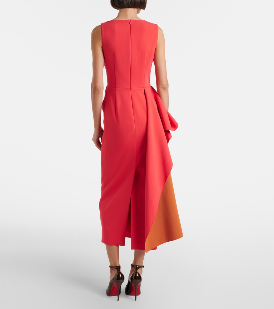  Roksanda Roksanda Calatrava Crepe Midi Dress 