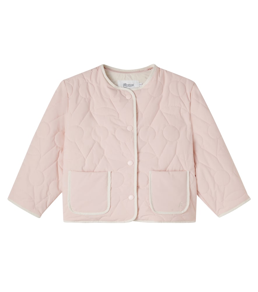 Bonpoint Pink Lorelei Quilted Jacket Y Size 6 - Mytheresa