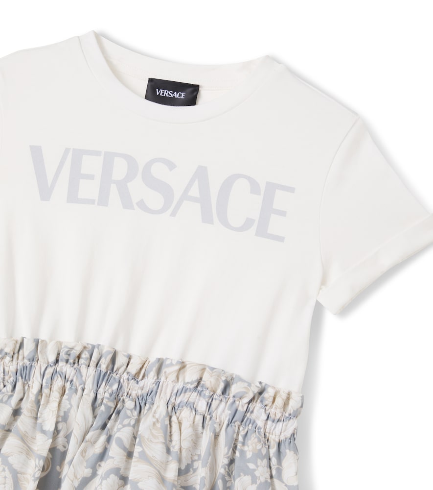  Versace Kids Versace Kids Kleid Barocco Kids Aus Baumwoll-jersey 