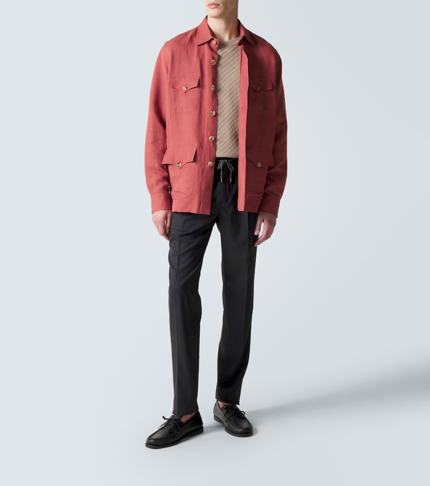  Slowear Slowear Virgin Wool Tapered Pants 