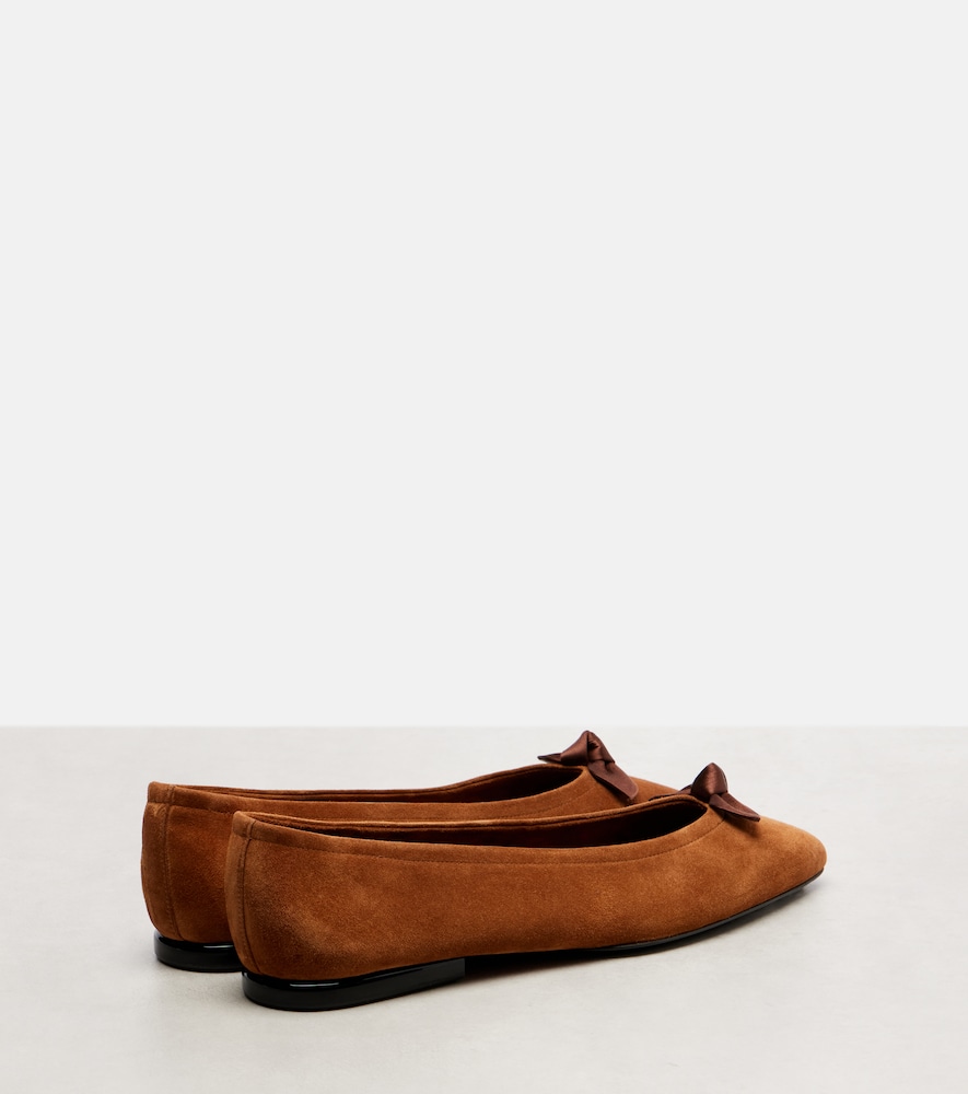  Loro Piana Loro Piana Ballerinas Primula Aus Veloursleder 