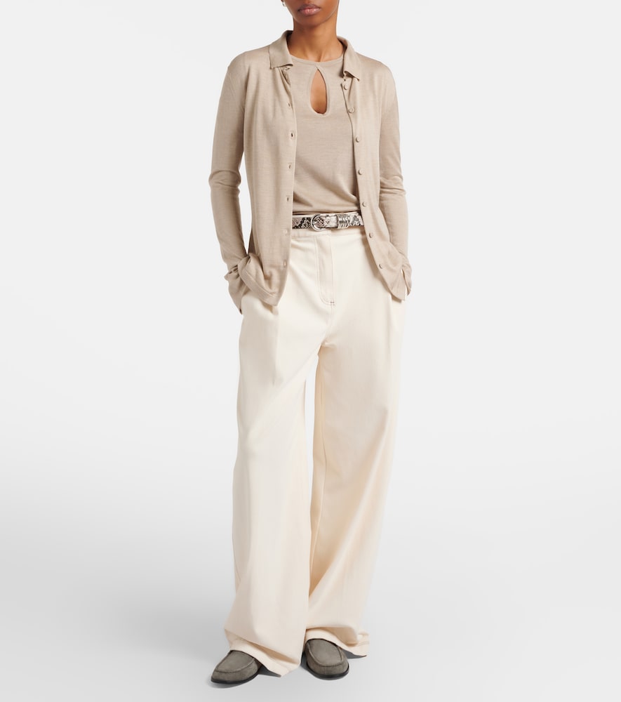  Max Mara Max Mara Cardigan Flash Aus Seide Und Kaschmir 