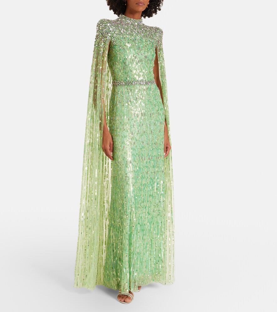  Jenny Packham Jenny Packham Verzierte Robe Opera 