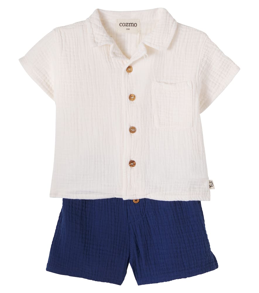 Baby Set aus Hemd Abel und Shorts Dale aus Gaze