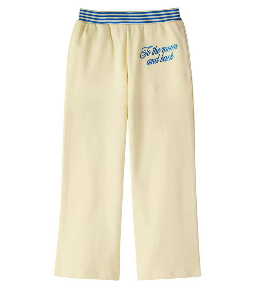 Pantaloni sportivi To The Moon in jersey di cotone