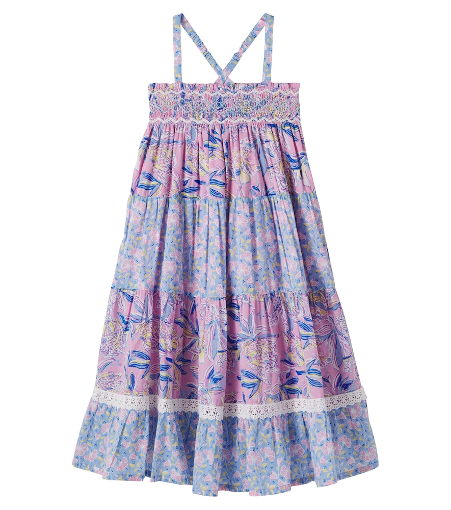 Louise Misha Marcelinette Printed Cotton Dress