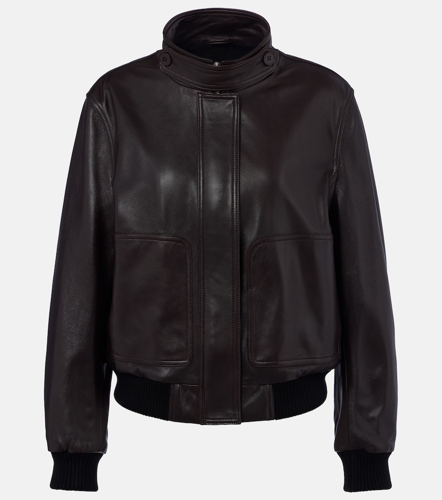 Nour Hammour Rios Leather Jacket