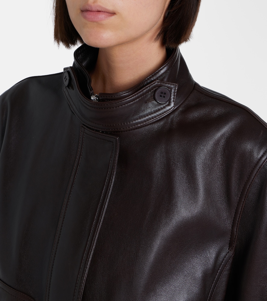  Nour Hammour Nour Hammour Rios Leather Jacket 