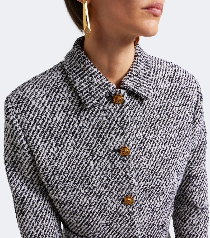 Wool-Blend Bouclé Jacket