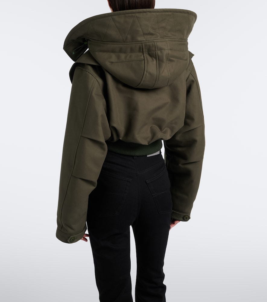 Cropped Cotton Jacket