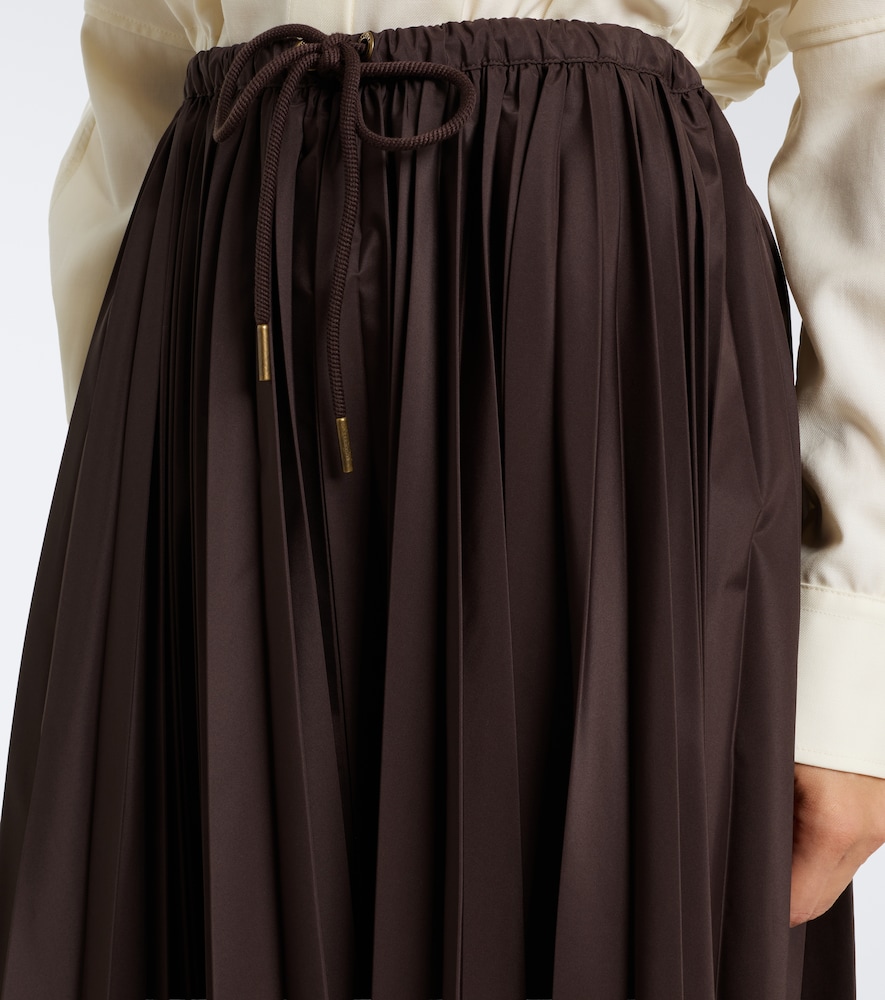 Pleated Midi