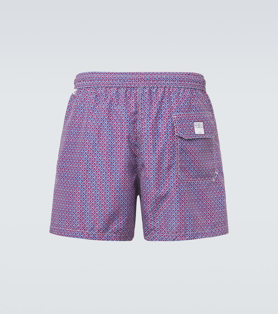  Fedeli Fedeli Madeira Printed Swim Trunks 
