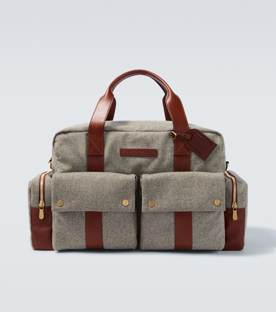 Borsa da viaggio con pelle