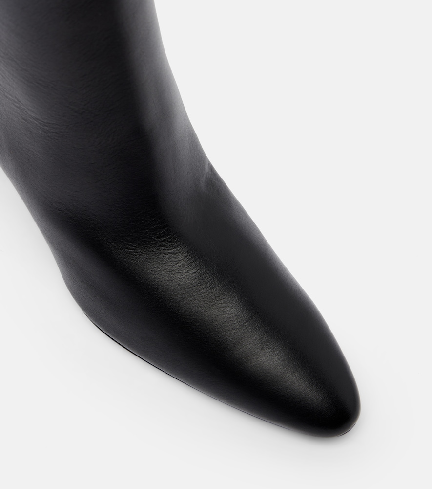  Herbert Levine Herbert Levine Silhouette Leather Knee-high Boots 