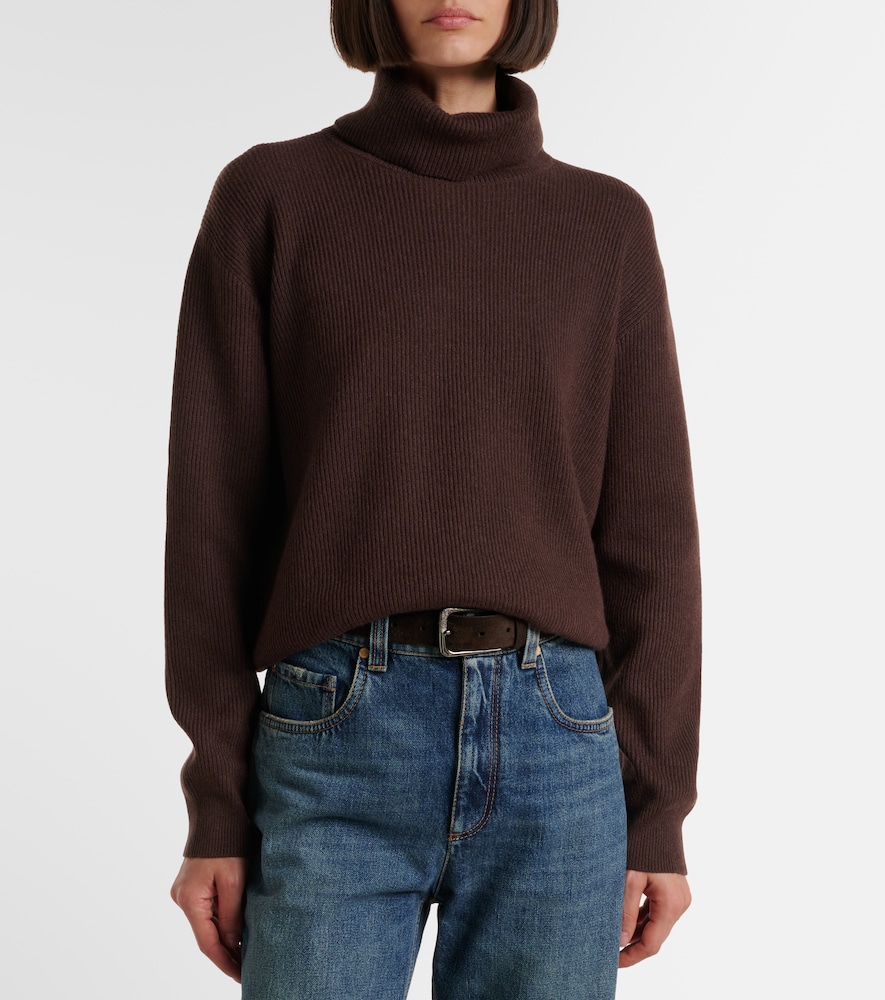Brunello Cucinelli Monili cashmere turtleneck sweater | Thumbnail 3 Brunello Cucinelli Monili cashmere turtleneck sweater | Thumbnail 3