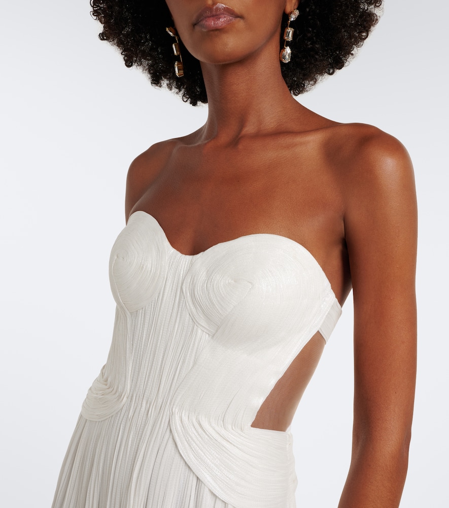 Maria Lucia Hohan Kamina cutout silk tulle bustier gown | Thumbnail 4 Maria Lucia Hohan Kamina cutout silk tulle bustier gown | Thumbnail 4
