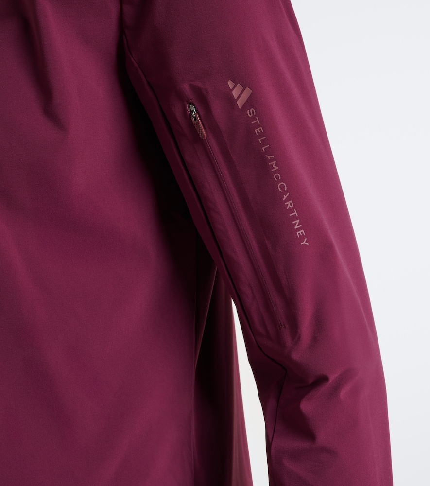 By Stella Mccartney Hooded Open-Back Technical Top