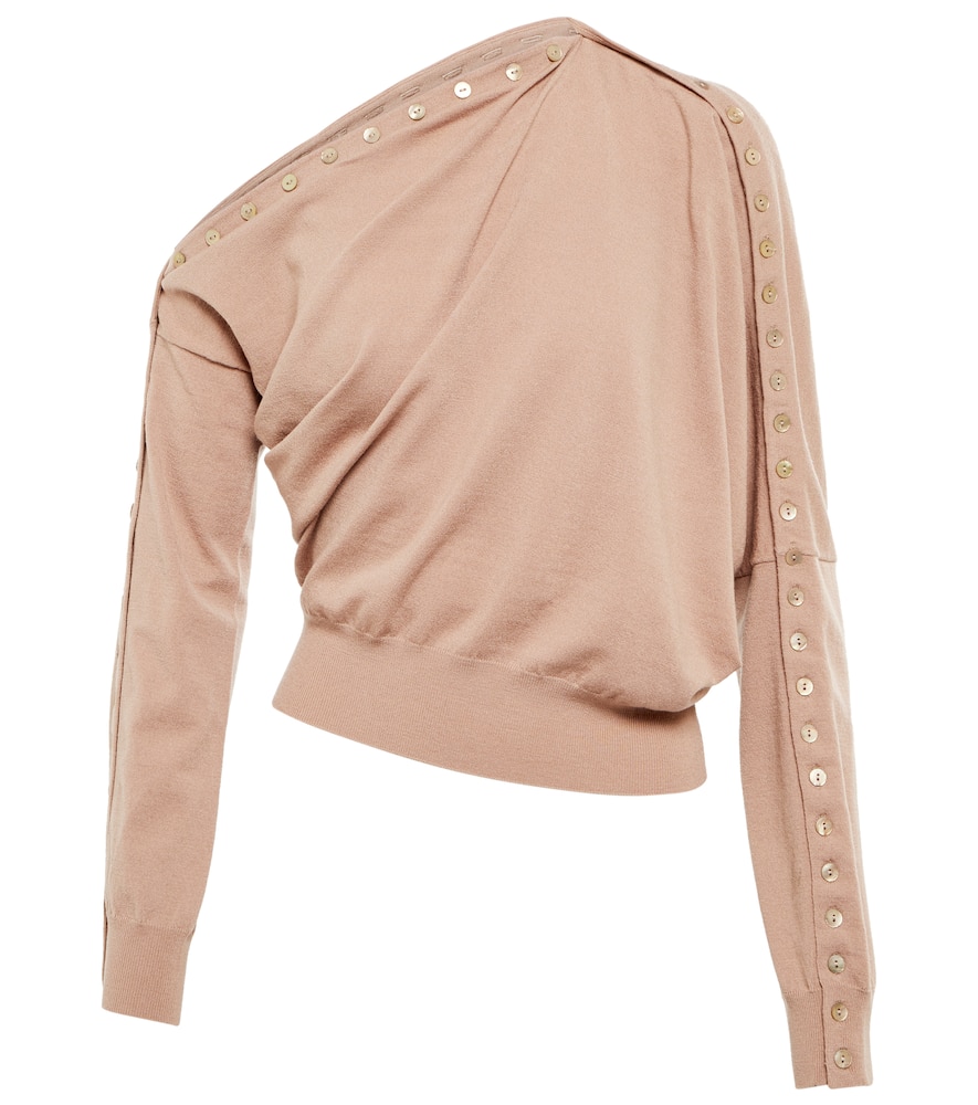 Altuzarra Cragen one-shoulder wool-blend sweater