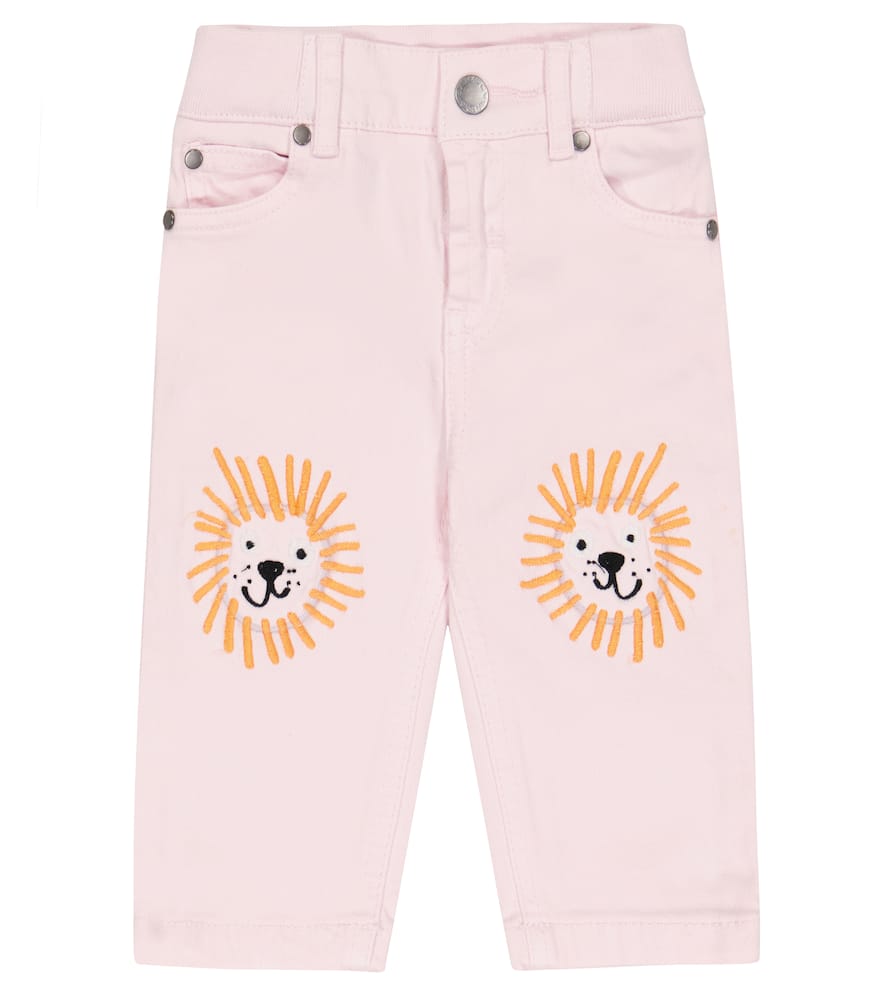 Stella McCartney Kids Baby embroidered denim
