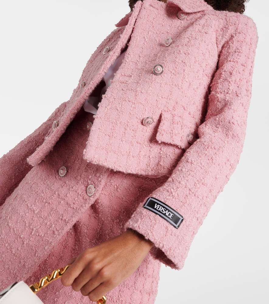  Versace Versace Jacke Aus Bouclé 