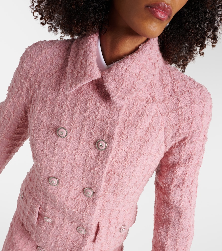  Versace Versace Jacke Aus Bouclé 