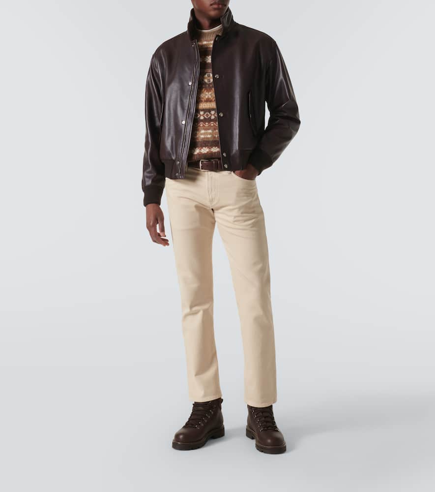 Loro Piana Scopello Cashmere, Alpaca, And Wool Sweater In Multicoloured