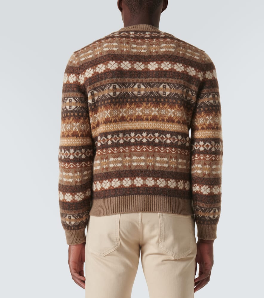 Loro Piana Scopello Cashmere, Alpaca, And Wool Sweater In Multicoloured