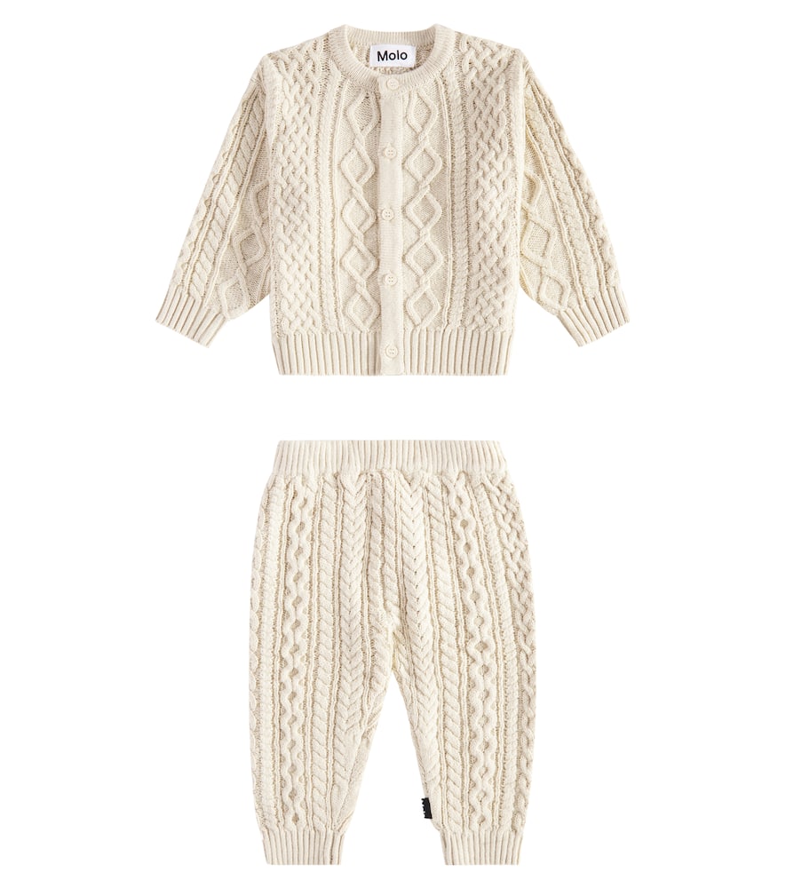 Molo Baby Breeze cardigan and pants set