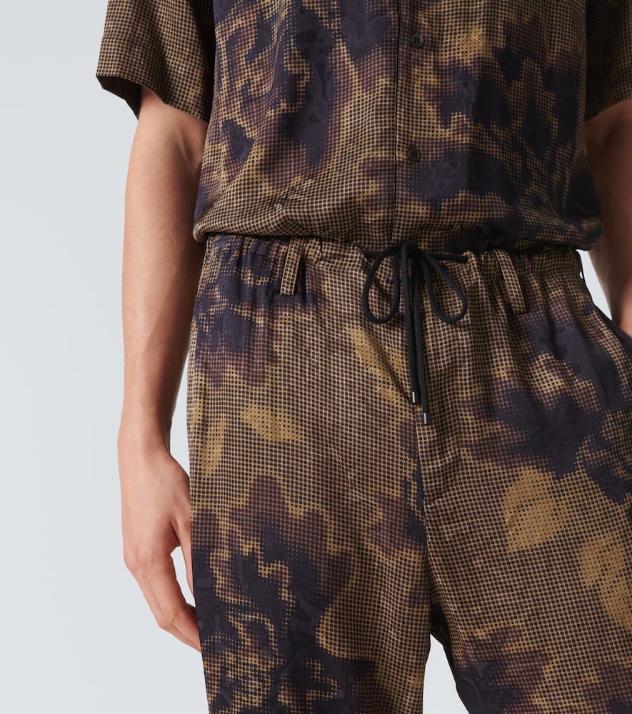  Dries Van Noten Dries Van Noten Printed Straight Pants 