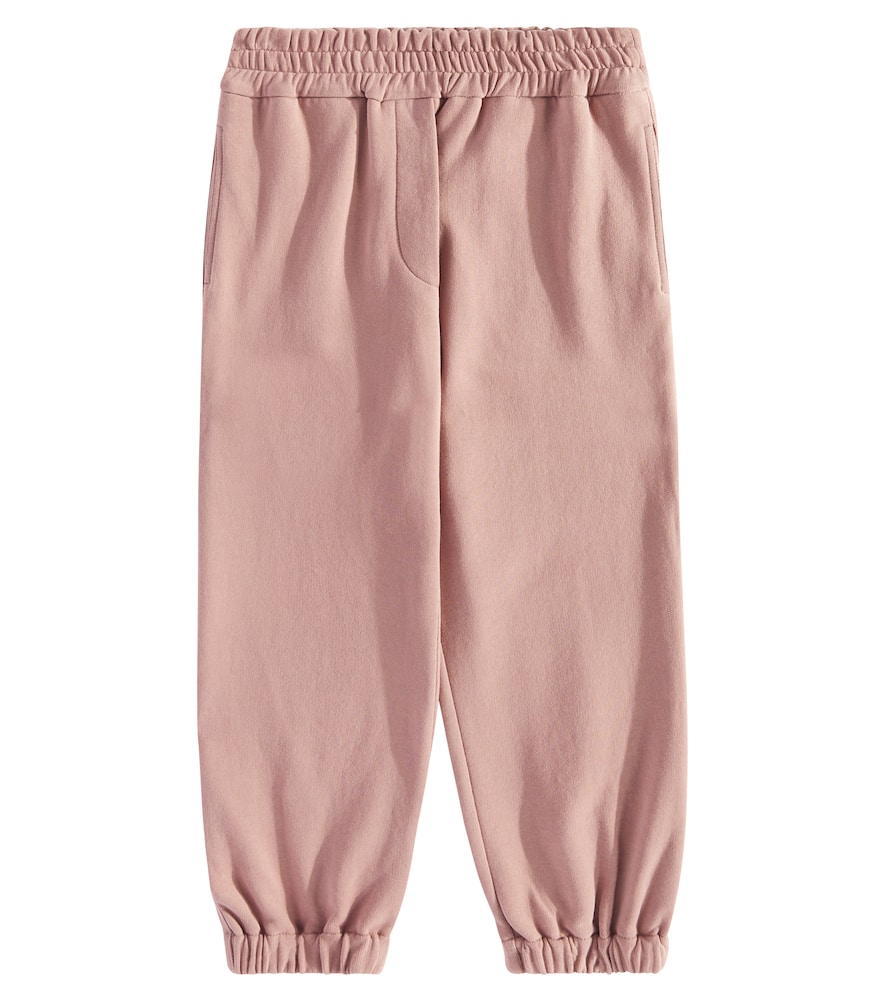 Brunello Cucinelli Cotton Sweatpants In Pink