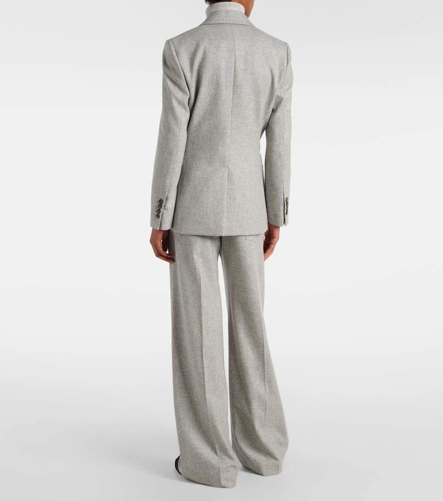  Brunello Cucinelli Brunello Cucinelli Blazer Aus Wolle Und Kaschmir 