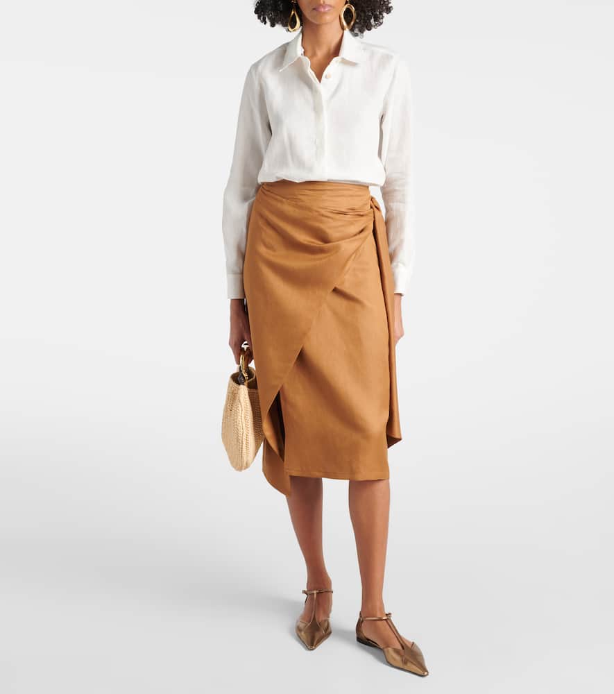 Max Mara Abisso linen shirt