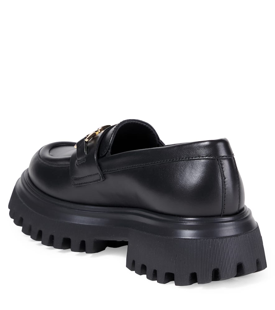 Dolce & Gabbana Mocassins In Black