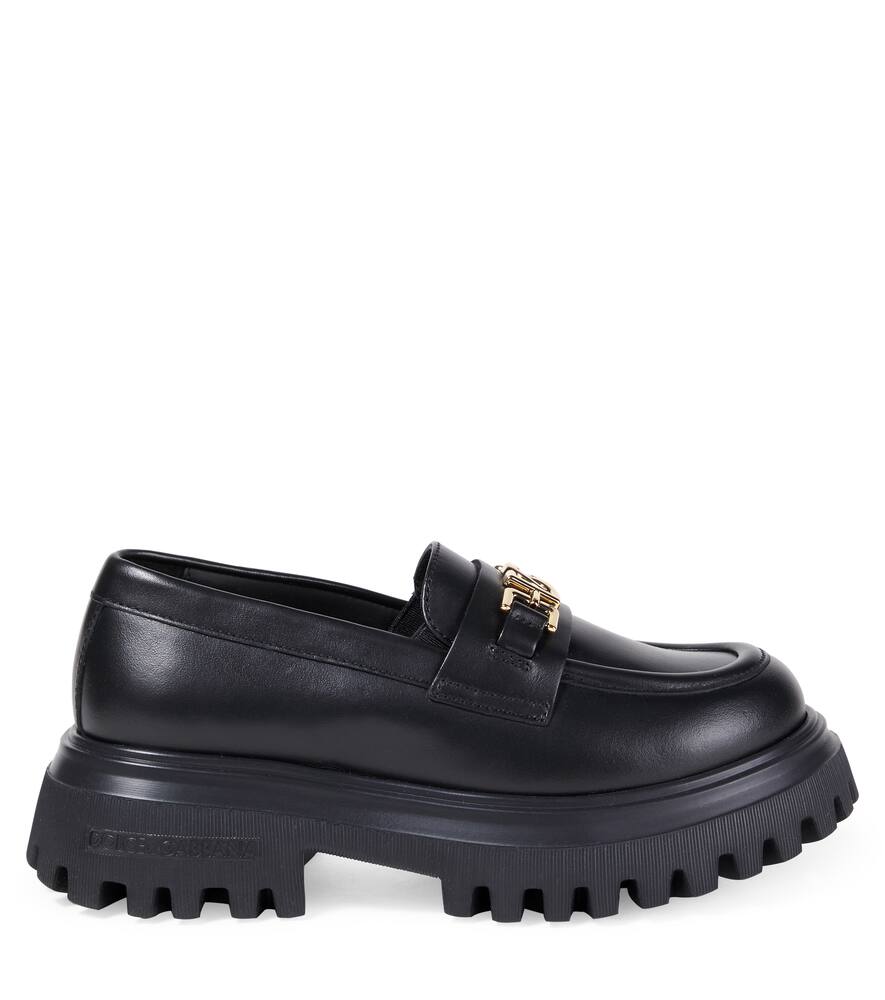 Dolce & Gabbana Mocassins In Black