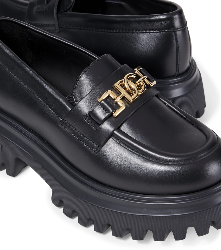 Dolce & Gabbana Mocassins In Black
